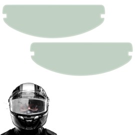 Kasoud Anti-Fog Film for Motorcycle Helmet, Pinlock Visor Insert, Anti Fog for Helmet Visor, Motorcycle Helmet Anti Fog for All Non Pinned Open Face and Full Visors Helmet (27.2cm X 8.7cm)