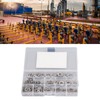 300Pcs External Tooth Star Lock Washer Stainless Steel Starlock Washer