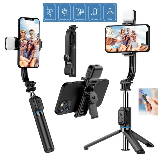 Universal Bentoben Cell Phone Tripod Stand & Selfie Stick with