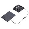 Solar Panel Powered Fan Portable 3.5W 6V Solar Exhaust Fan