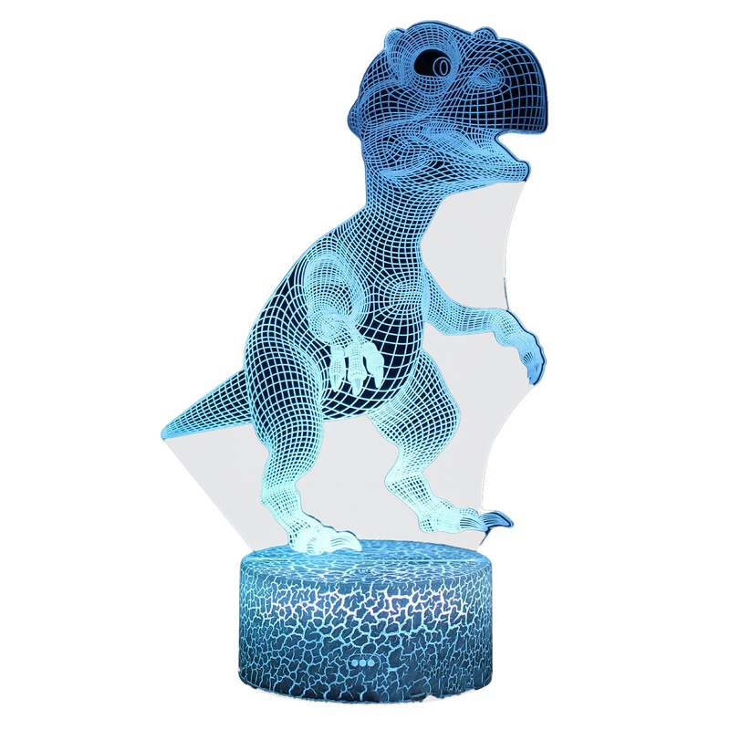 Dinosaur Series Colorful 3D Night Light LED Touch 16 Color