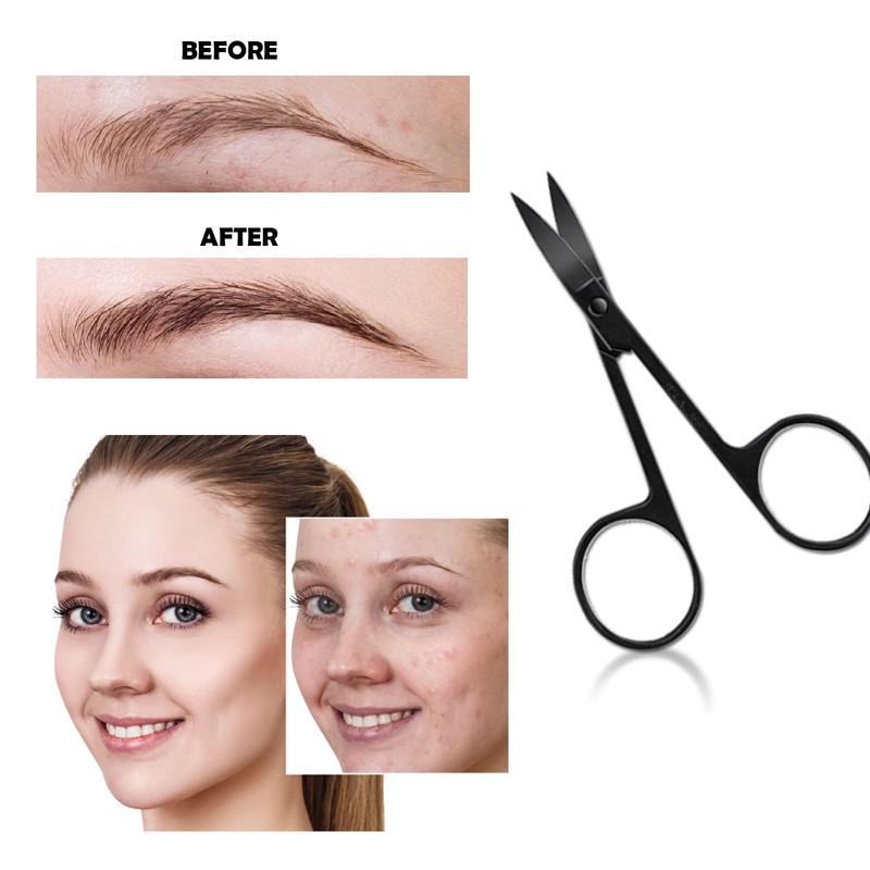 Eyebrow Razor Kit, 9 in 1 Professional Eyebrow Grooming Set
