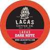 Lacas Coffee Dark Note Single Serve Cups, Compatible with Keurig