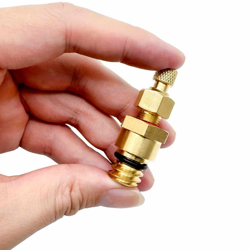 QISF Upgrade HFCM Water Separator Drain Plug Valve Compatible with