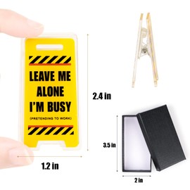 Coworker Gifts for Women Men Funny Office Desk Decor Sign Desk Accessories for Work Office Gifts for Leader Boss Manager Supervisor Superintendent Gag Gifts