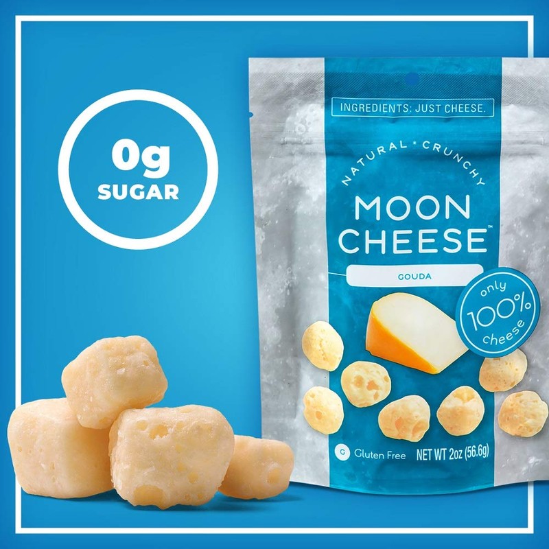 Moon Cheese - 100% Natural Cheese Snack - Gouda -