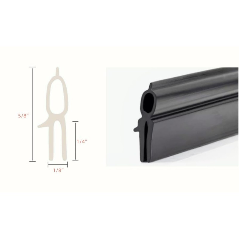 BBMTA Replacement Rv Roof Vent Vinyl Seal 51'' BVD0455-01 Fits