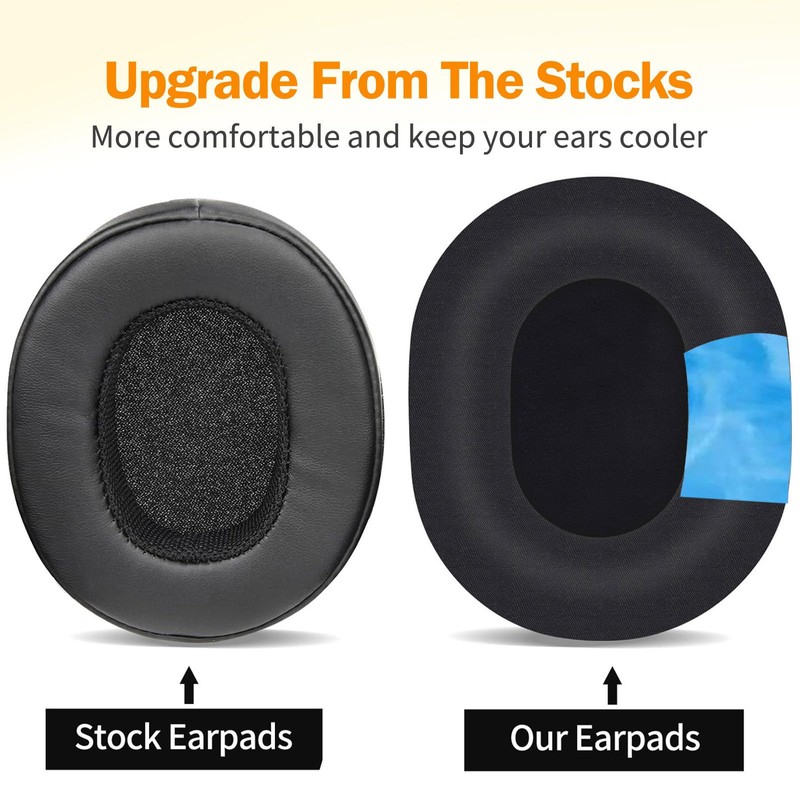 Crusher Evo/Crusher Wireless Replacement Pads Cooling Gel Hesh 3/Hesh ANC