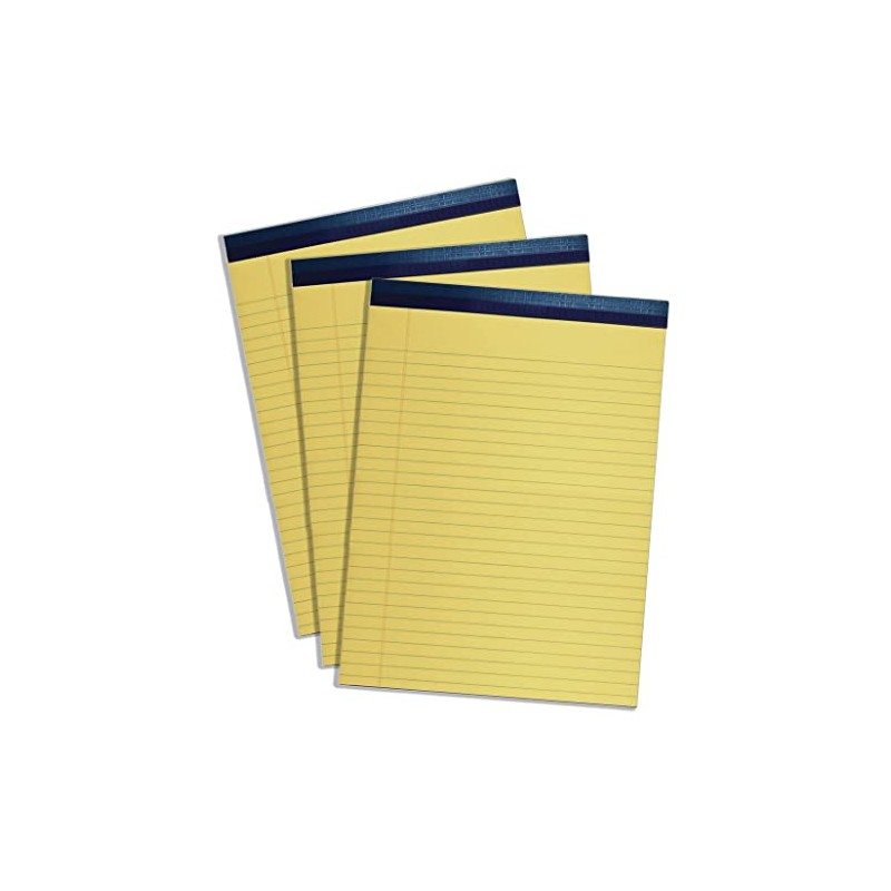 Top Flight Legal Pad, 8.5 x 11.75 Inches, 0.375 Inch