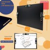Three Black Clip Aluminum 11x17 Clipboard Metal A3 Hangable Cliping