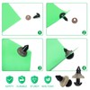 TOAOB 150pcs 6mm Black Plastic Safety Eyes Crafts Safety Eyes
