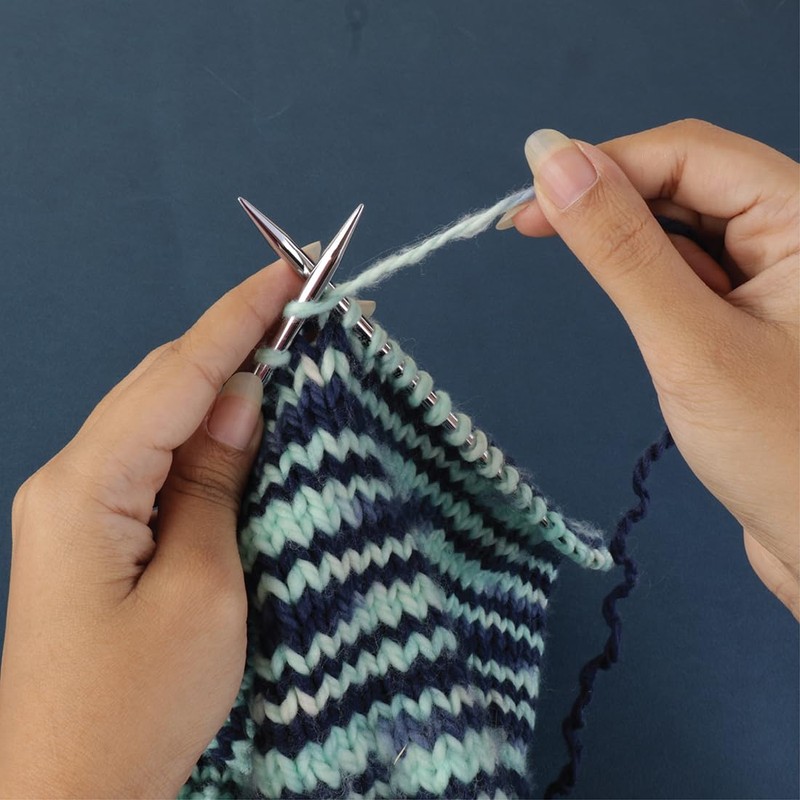 KnitPro Nova - Ferri circolari in Metallo, 80 cm 3