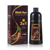 Black Instant Hair Color Shampoo for Gray Hair, 3 In