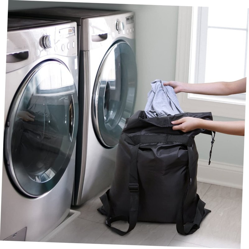 ABOOFAN Heavy Duty Polyester Laundry Storage Bag Large Clothes Organizer