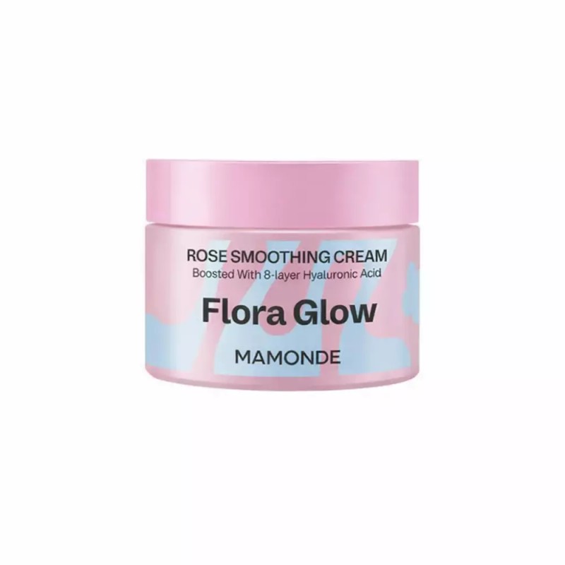 Mamonde 마몽드 플로라글로우 로즈 스무딩 크림 50ml Mamonde Floraglow Rose