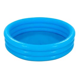 Alberca inflable redonda Intex Crystal Blue 58426 de 1.47m x 33cm 330L azul caja