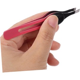 Herramientas de Acero Inoxidable para Cejas Almohadilla Antideslizante Kit de 5 Pinzas Tamaño Mediano, Precisión Color Aleatorio para Depilación Facial para Mujeres en Cuidado