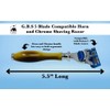 5 Blade Horn Razor with Chrome -- From GBS