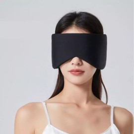 LD Comfort 암막 수면안대 360도 풀커버 아이마스크 양면 숙면 여행용 [LD컴포트수면안대(그레이)] 360-Degree Full Cover Sleep Mask Double-Sided Blackout Eye Mask for Sleep and Travel [LD Comfort Sleep Mask (Gray)]