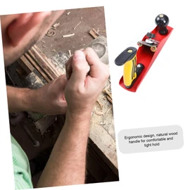 Mipcase Woodworking Spokeshave Hand Tool Durable Bird Planner for Carpentry Easy to Use Wear Resistant Base for DIY Projects and Woodworking Random Color
