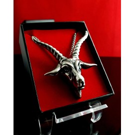 Sigil Occult Jewelry Goat of Mendes Baphomet Pendant Goth Occult Pagan Satan Witchcraft Alt