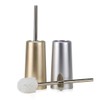 A'sTool Stainless Steel Toilet Brush Holder Gold Silver (Silver)