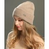 jaxmonoy Wool Knit Beanies Winter Hats for Women and Men