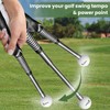 qbjgr Golf Swing Trainer Practice Ball + Free Golf Arm