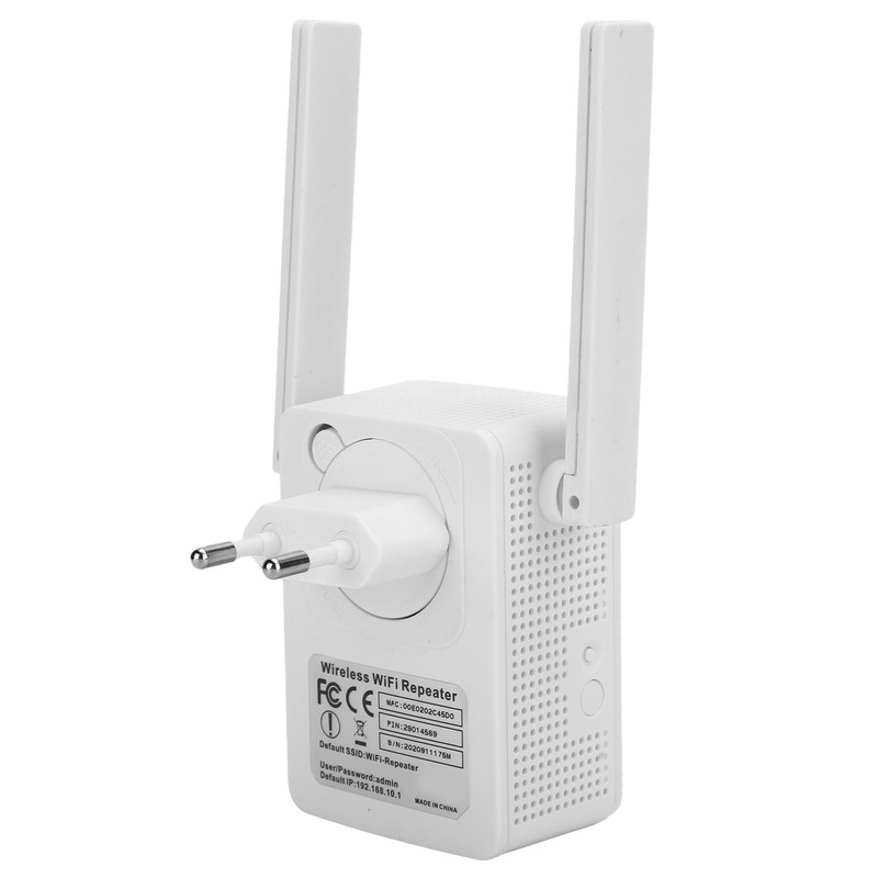 WiFi Repeater Wireless Dual Antenna Routing Signal Extender WR13B 300M