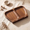 Domensi Large Acacia Wood Spoon Rest for Stove Top, 8.5