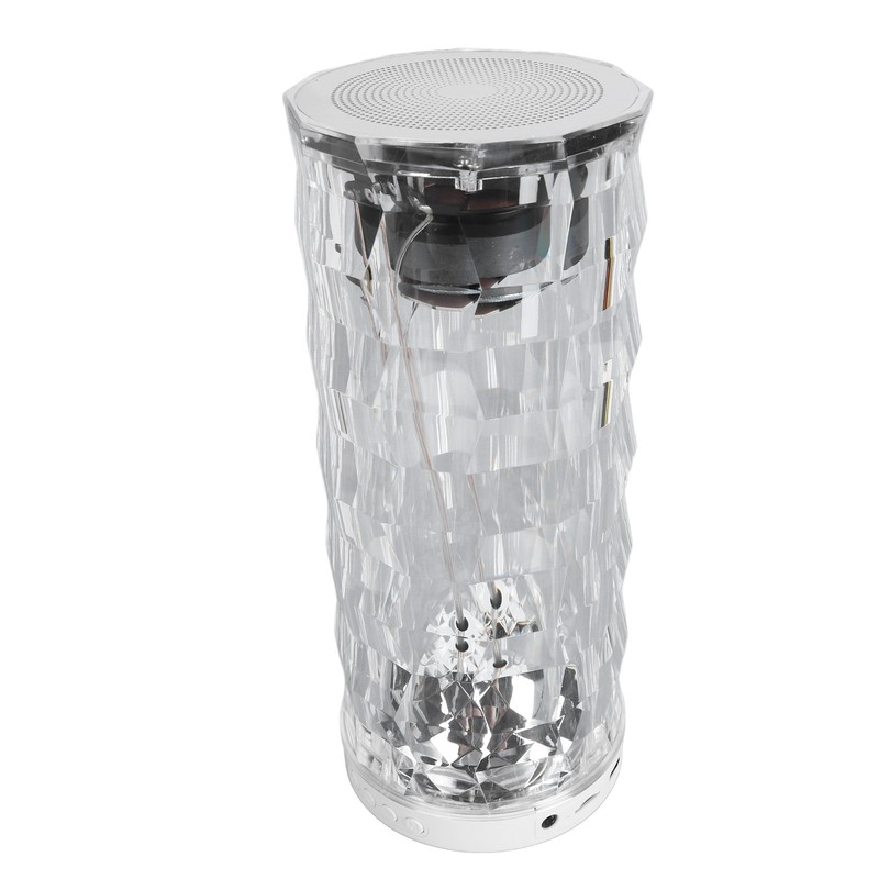 Portable Bluetooth Speaker with Touch Control Colorful Light 3D Surrounding