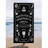 Wild Star Hearts - Ouija Board - Beach Towel