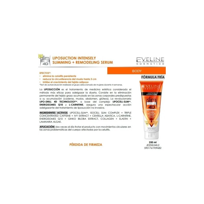 2 Sueros Liposucción Adelgazante-remodelante Anti Celulítis