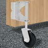 Gate Wheel Spring-Loaded Gate Caster Kit for Wooden PVC Fences,