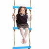 Outdoor Plastic SiX section Children Kids Rope Climbing Ladder Toy