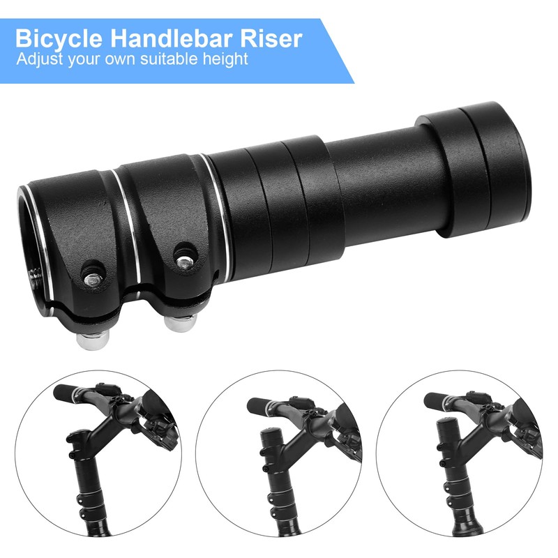 APOMOONS Handlebar Riser Bicycle with Hex Key, Bicycle Handlebar Raiser
