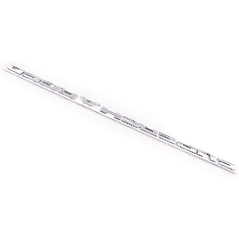 2X Supercharged Letter Emblem Metal Badges Nameplate Logo (Chrome)