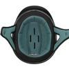 VCAN Cruiser Solid Flat Black Half Face Motorcycle Helmet (Medium)