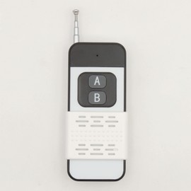 DieseRC 433Mhz Long Distance Wireless Remote Control Transmitter Keychain 1527 Learning Code Long Range 200m 100m 2 Buttons, for use with DieseRC Receiver