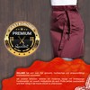 ZOLLNER Bistro Apron - Robust and Durable Front Pin in