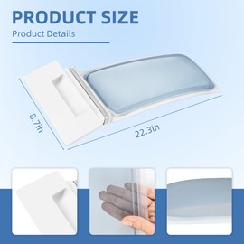 W10717210 W11607443 dryer lint filter screen White replacement for Whirlpool WED5100VQ1 WED5200VQ1 WED5300VW0 WED4900XW0 WED4815EW1 WED4800XQ0,Maytag MEDC215EW1 MEDC200XW1 MEDC400VW0 MEDC300BW0