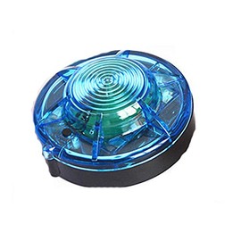 Tumecos Emergency Flare Alert Warning Signal Caution Light LED Beacon Pro with Magnetic Base for Vehicle (Blue 1)