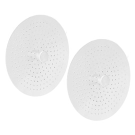 2Pcs Coffee Press Filter Coffee Pot French Press Filter Plate Reusable Aluminum for Coffer Shop (3 People)