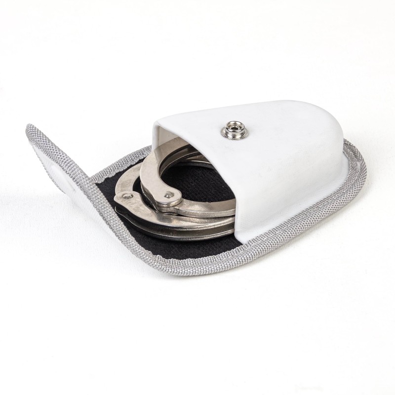 Vulcanforce Heavy Duty Nylon Handcuff Case with Snap Closure –