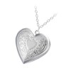 COLLBATH Locket Necklace for Women Photo Frame Heart Shape Jewelry