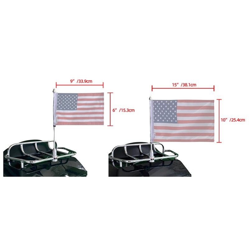 Hot Rides Durable Sleeve Boat Car Motorcycle Flag For Car