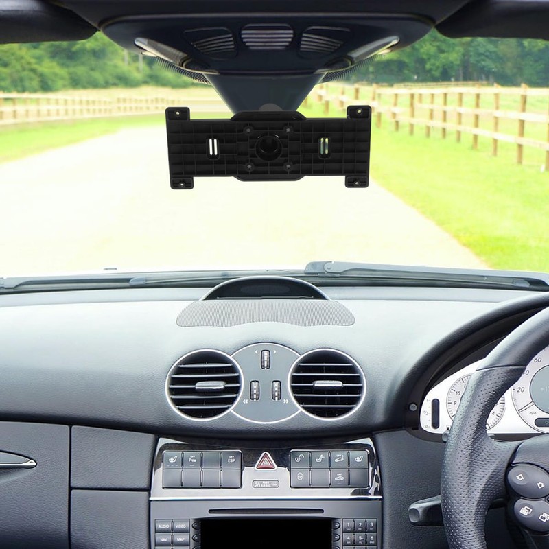 PACKOVE Placas Traseras para Espejo Retrovisor Soporte para Cámara De