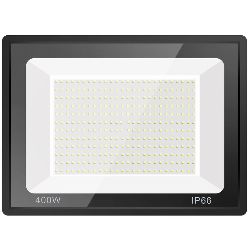 Gopretty 400W LED Flood Light Bulbs 2 Pack, Outdoor Waterproof