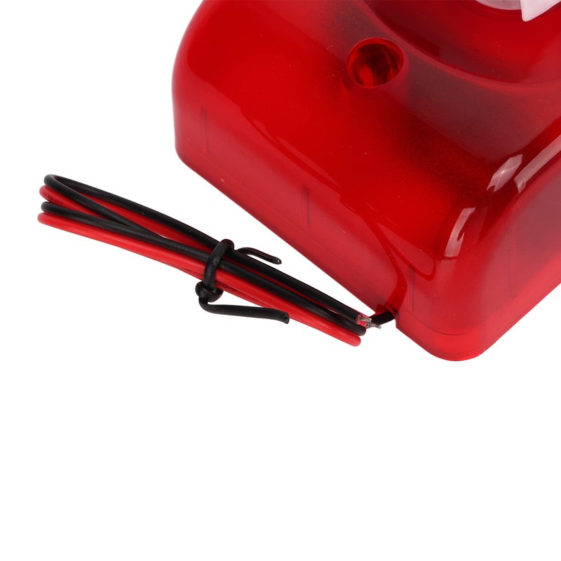 Sound Light Alarm, Wired Flash Siren, Adjustable, Shockproof Safety Warning