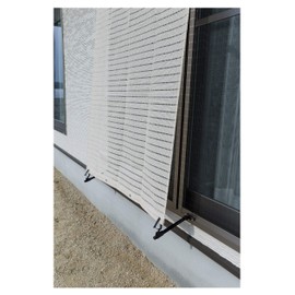 Watanabe Kogyo OH-03 Anti-Wobble Hook for Awning, Black